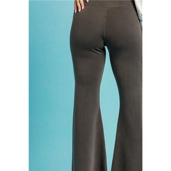 NWT‎ Umgee High-Waisted Flare Leggings - Picture 3 of 3